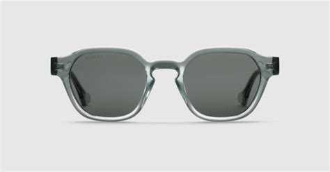 oculos redondo gucci|Men's Designer Round Framed & Oval Sunglasses .